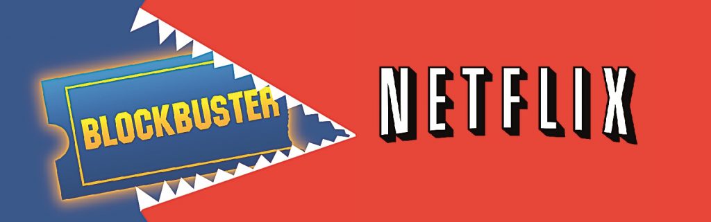 Netflix Blockbuster perdita di efficacia commerciale