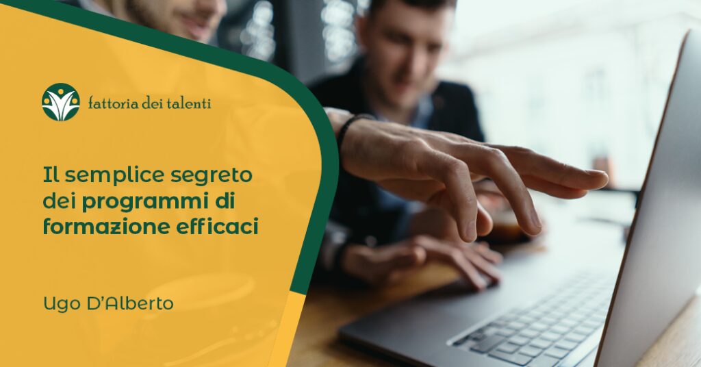 Programmi di Formazione Mentoring Fattoria dei Talenti